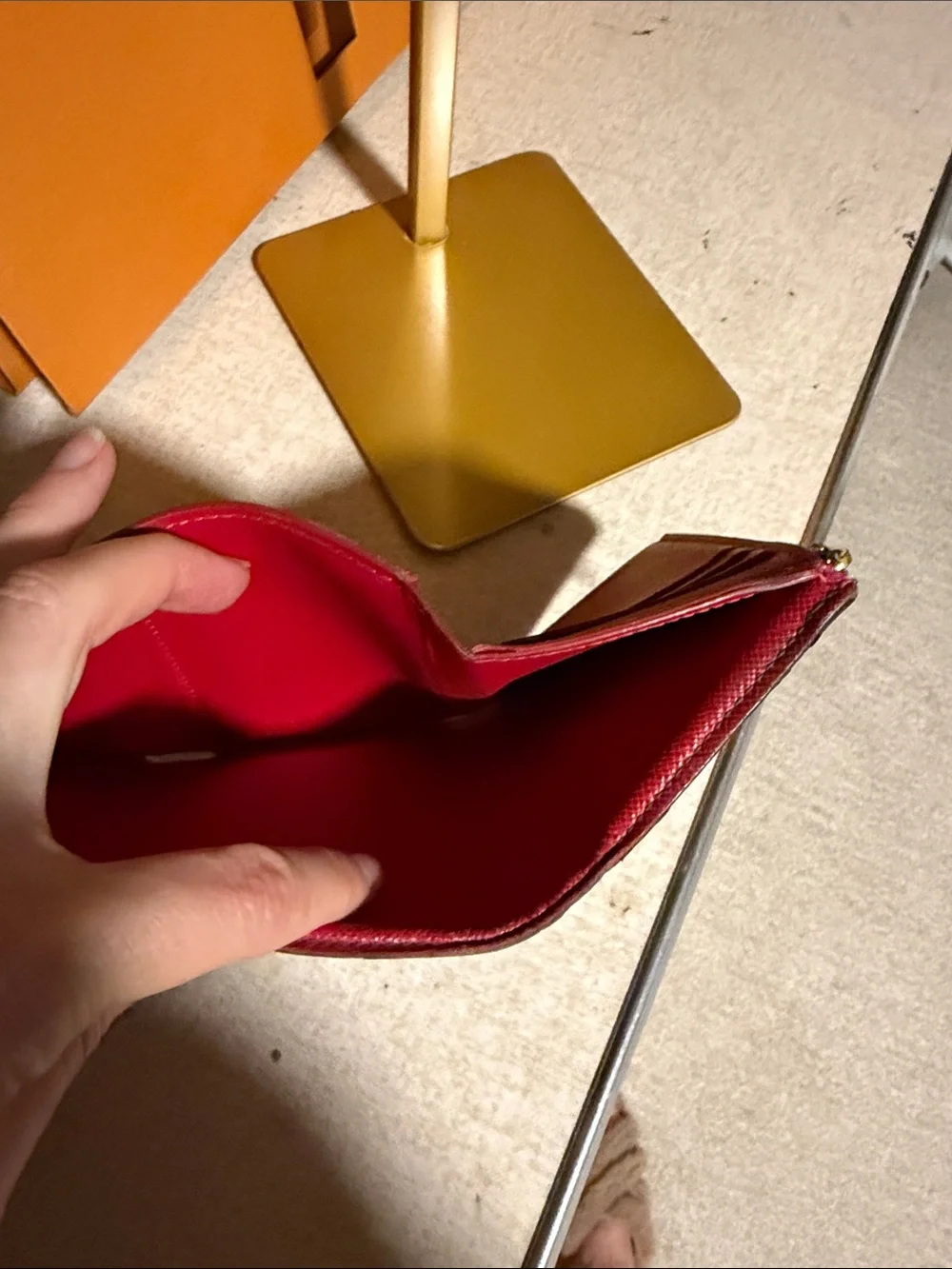 Louis Vuitton Victorine Wallet Damier
